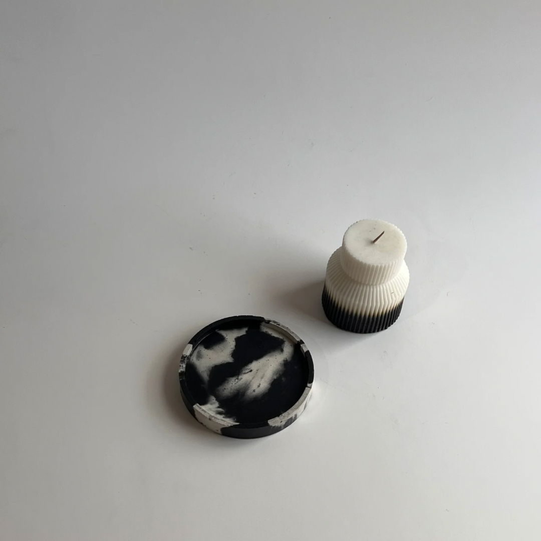 Set Pausa: Vela + Base Mini