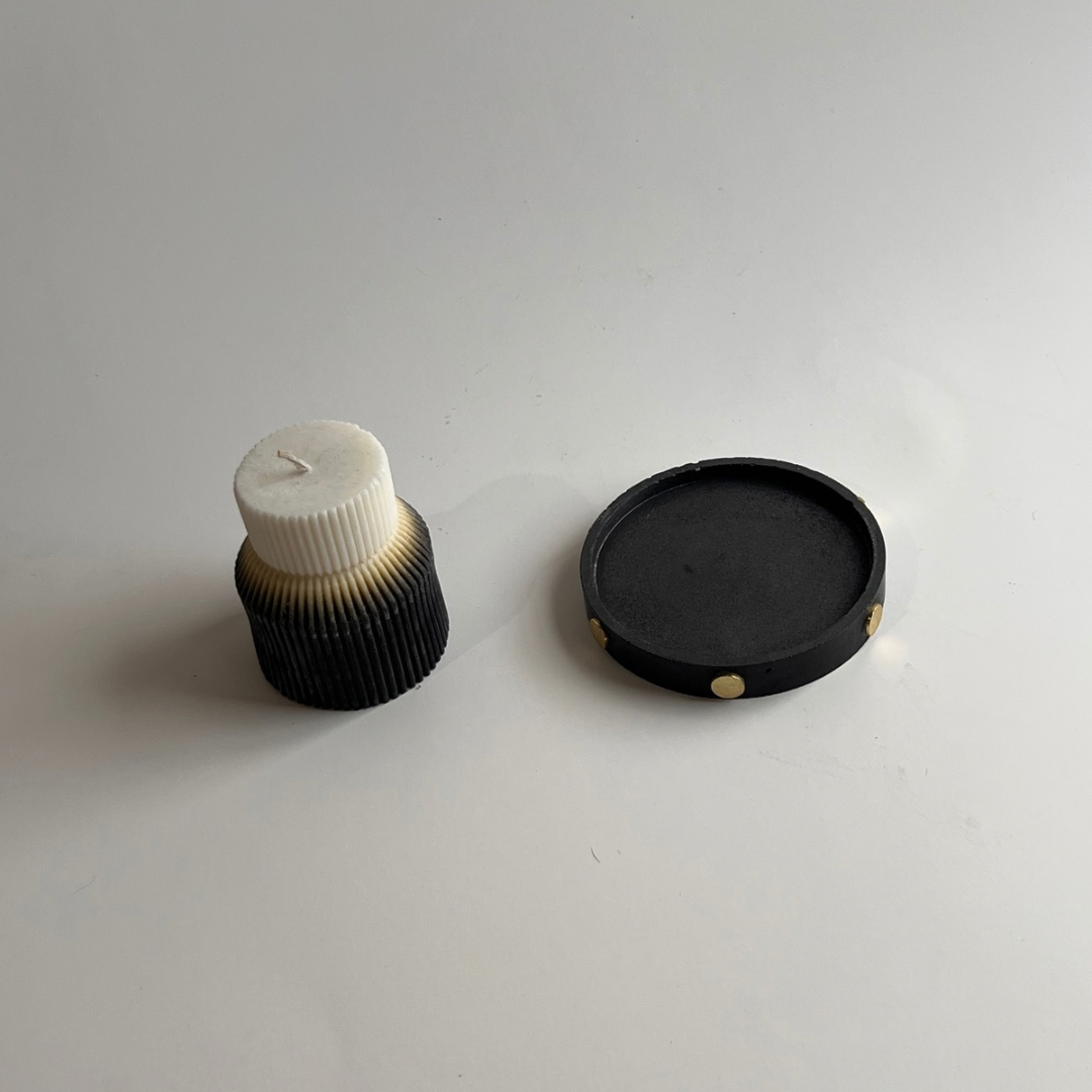 Set Pausa: Vela + Base Mini